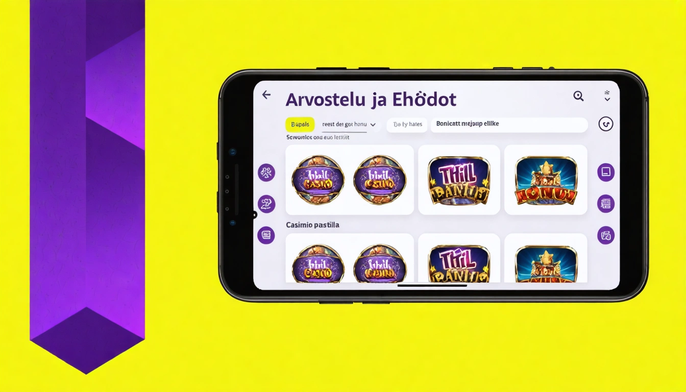 Arvostelu ja ehdot Thrill casino bonus pelaajille